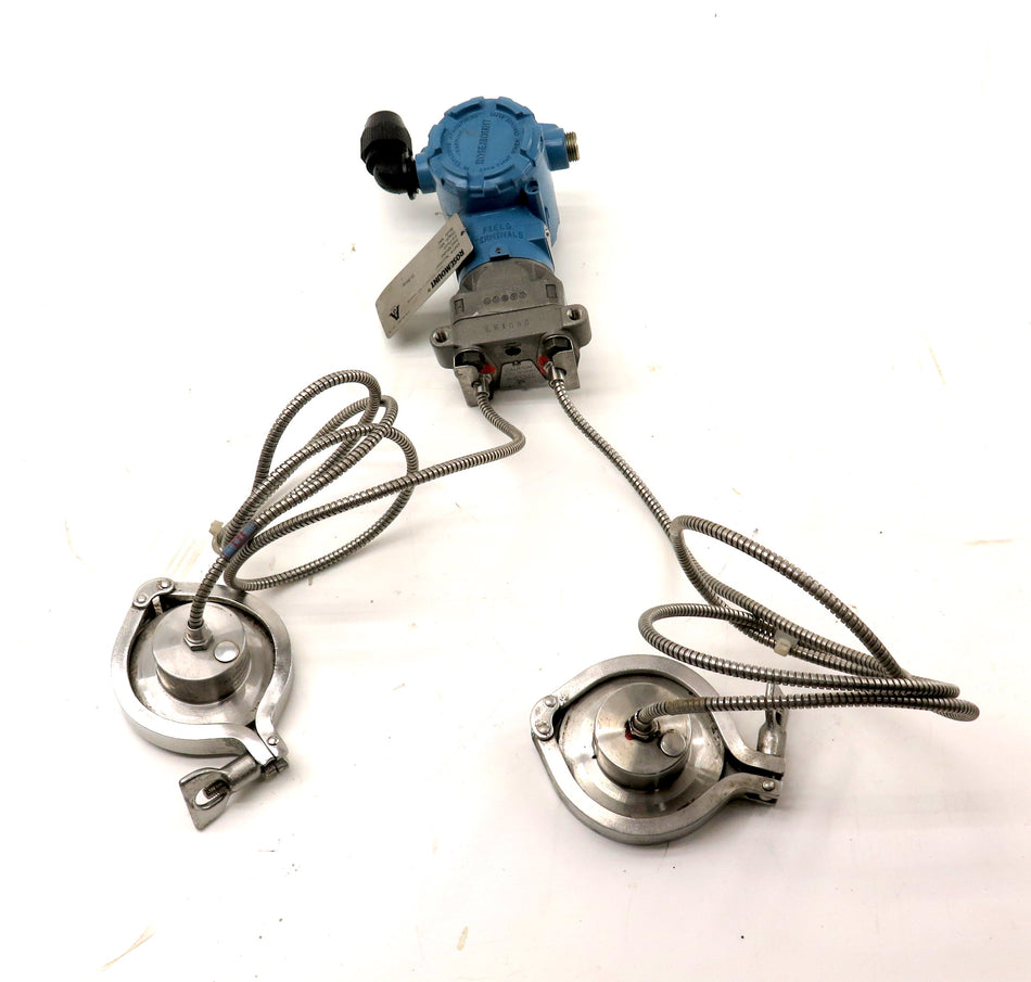 Rosemount 3051CD3A22A1AS2L4B4C6 Pressure Transmitter Double Sensor - Advance Operations