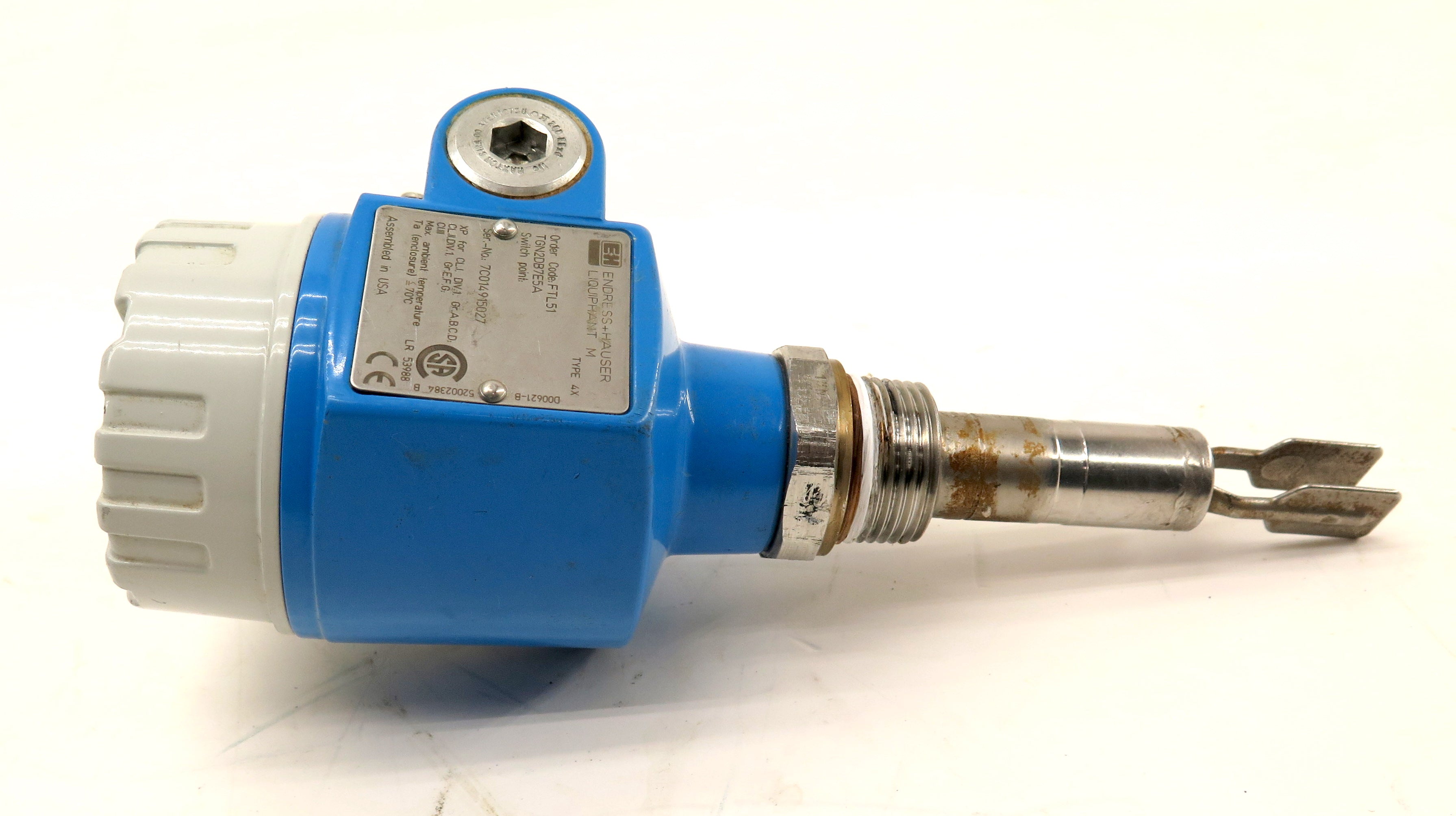 Endress + Hauser FTL51 TGN2DB7E5A Liquiphant M Level Switch - Advance Operations