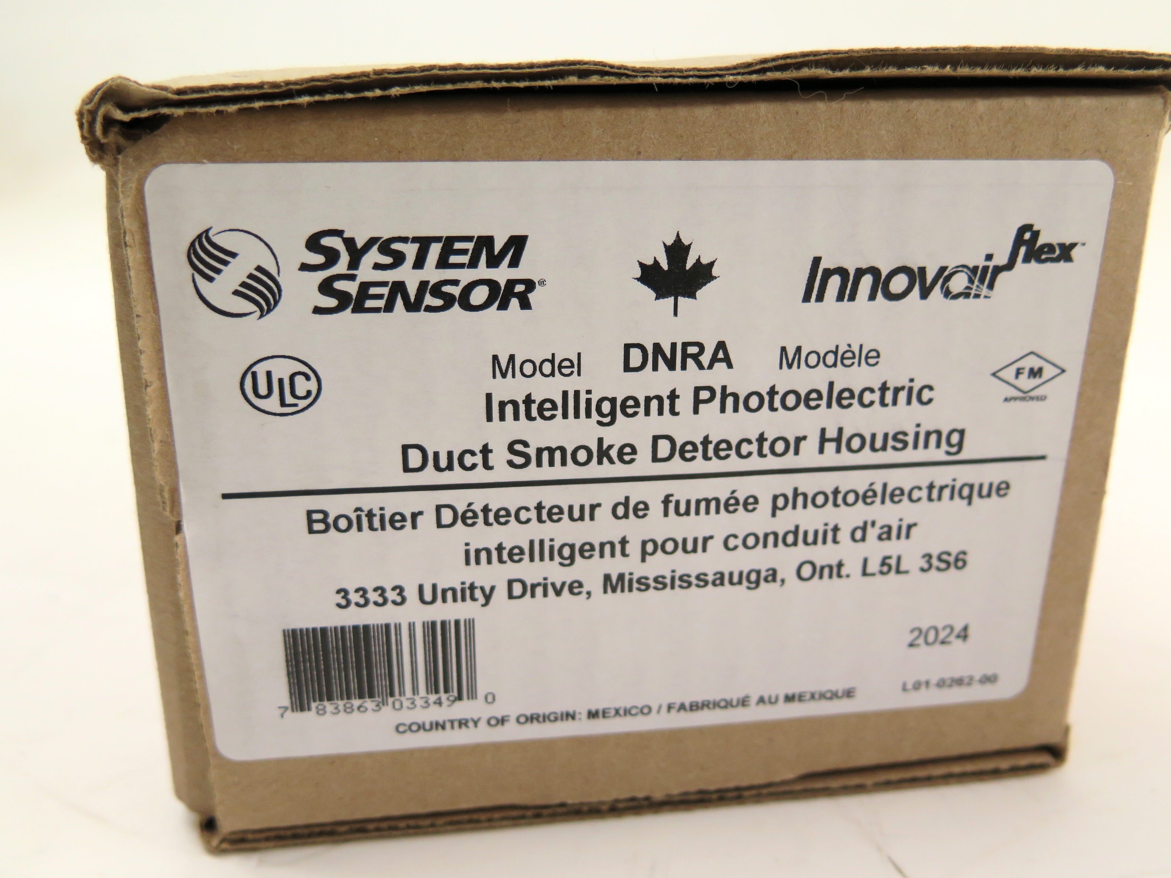 System Sensor DNRA Intelligent Photoelectric Duct Smoke detector NEW IN BOX - Advance Operations