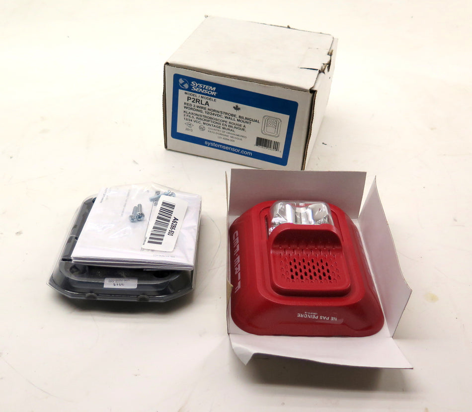 System Sensor P2RLA Horn / Strobe RED 12/24VDC - Advance Operations