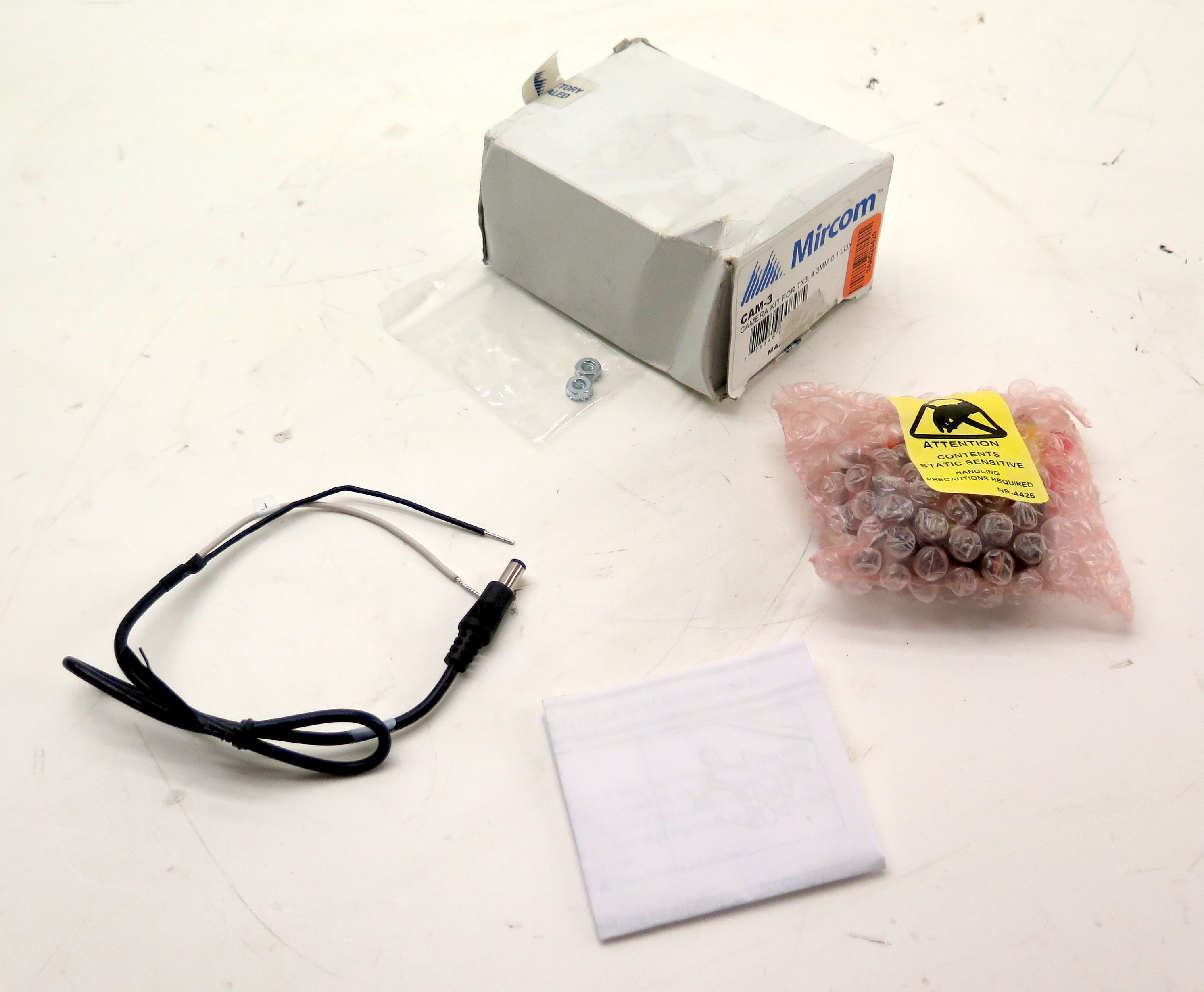 Mircom CAM-3 Camera Kit For TX3 4.3mm - Advance Operations
