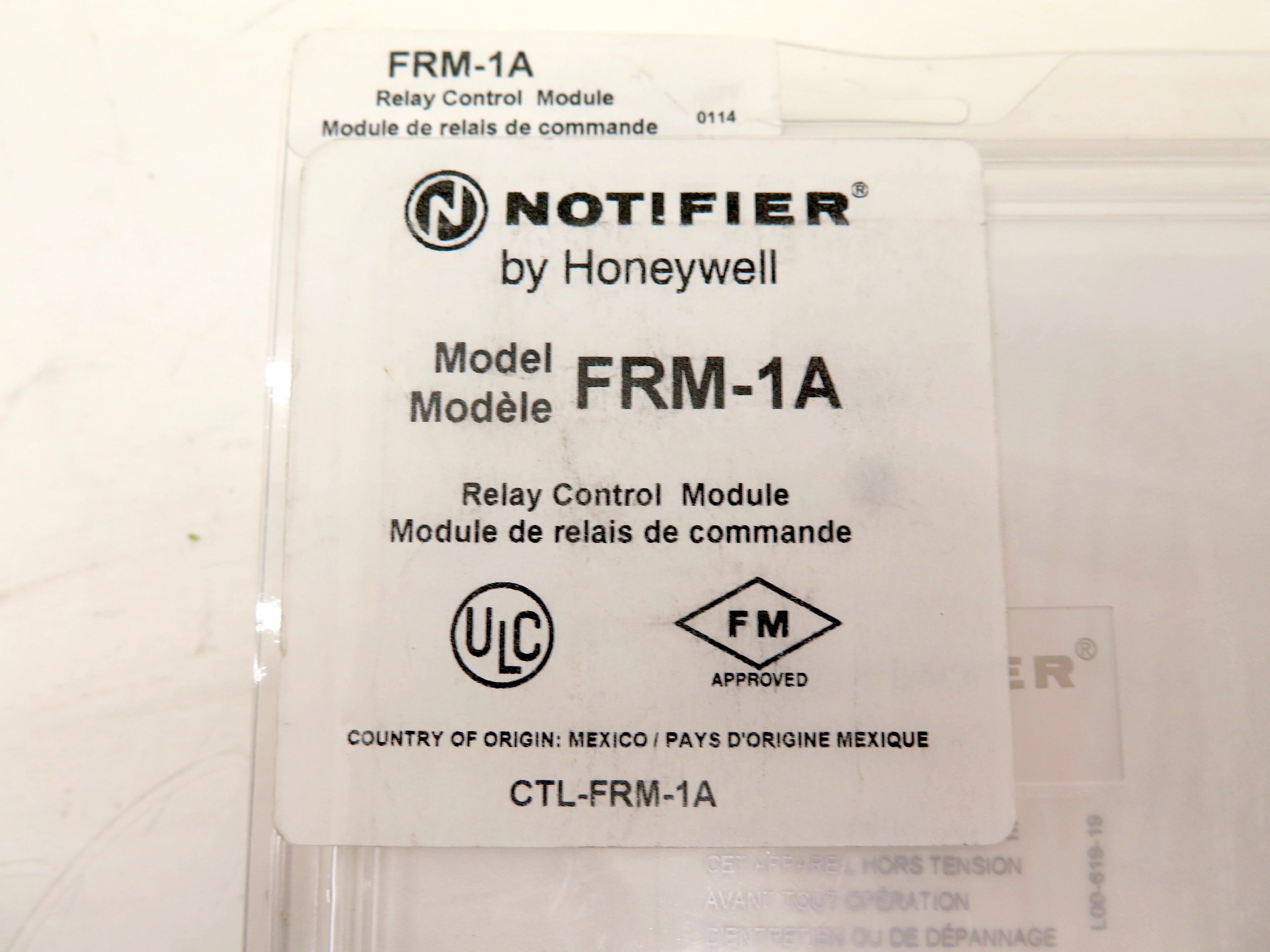 Notifier / Honeywell FRM-1A Relay Control Module - Advance Operations