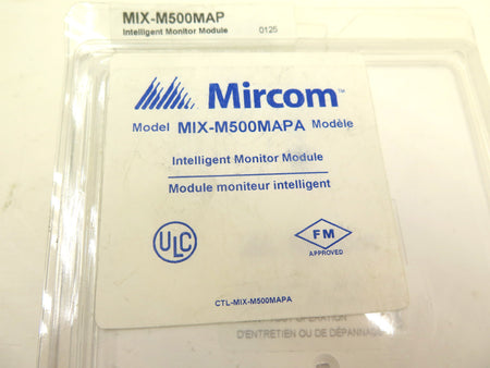 Mircom MIX-M500MAPA Intelligent Monitor Module - Advance Operations