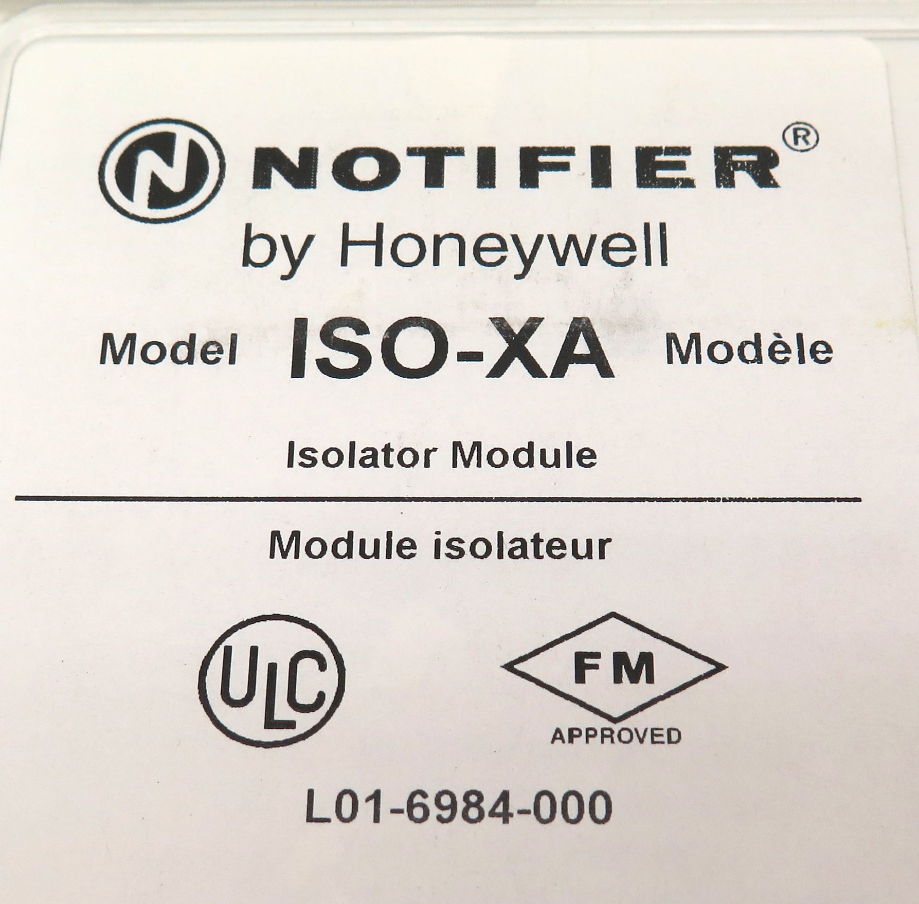 Notifier / Honeywell ISO-XA Isolator Module - Advance Operations