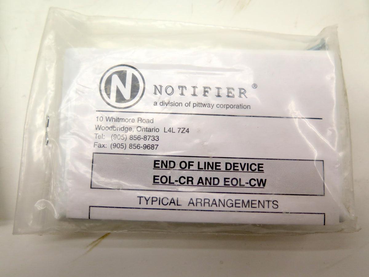 Notifier EOL-CR Mounting Plate End Of Line LOT OF 6 - Advance Operations