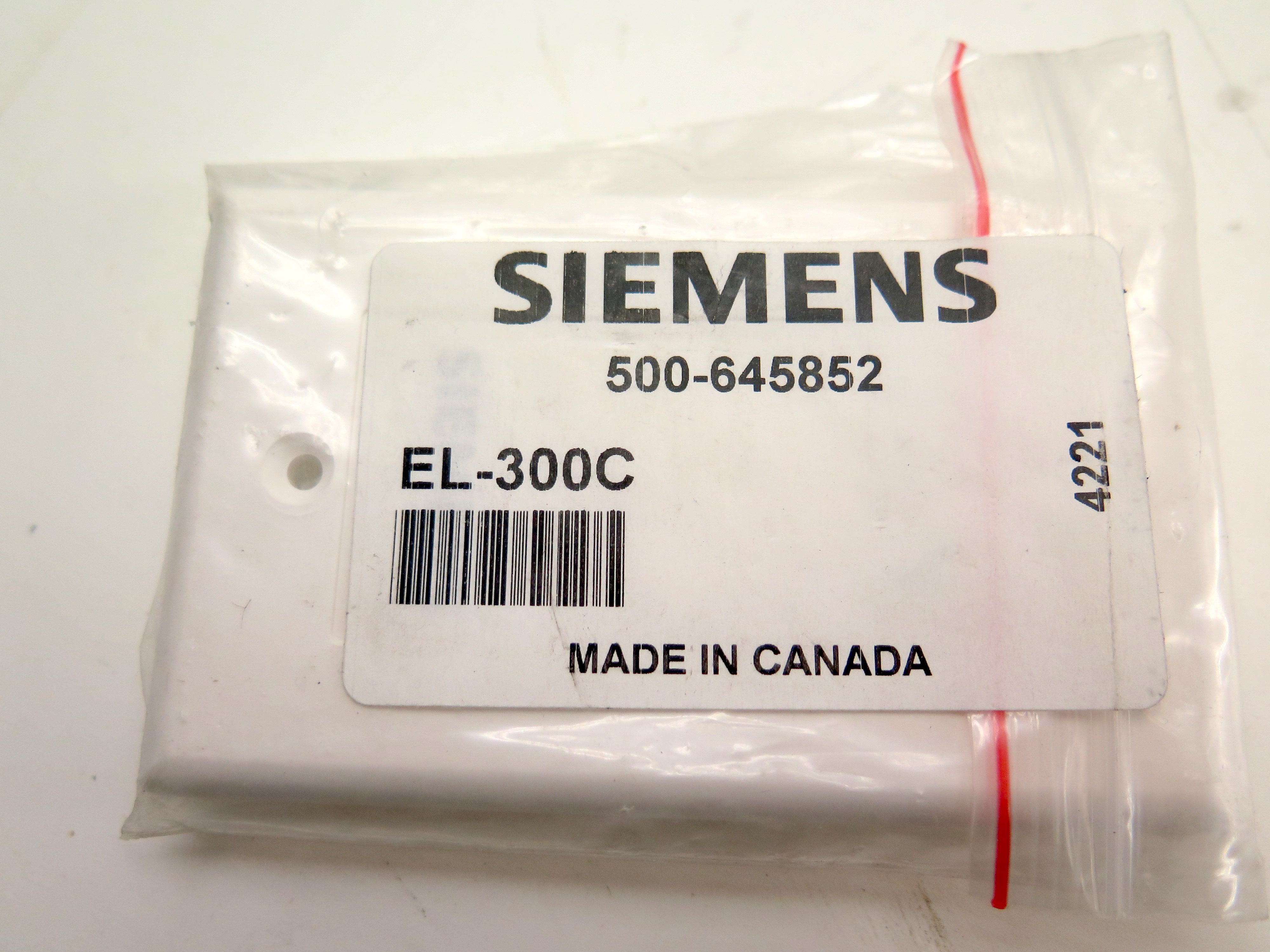 Siemens 500-645852 / EL-300C End Of Line Device LOT OF 4 - Advance Operations