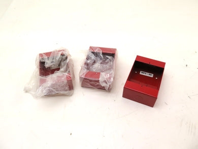 Honeywell MPS-BB Red Electrical Fire Box Enclosure LOT OF 3 - Advance Operations