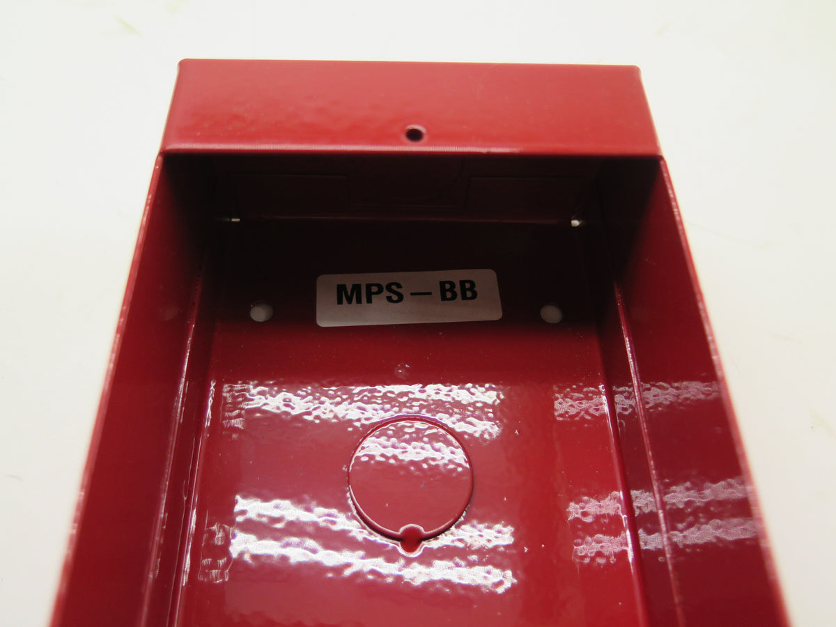 Honeywell MPS-BB Red Electrical Fire Box Enclosure LOT OF 3 - Advance Operations