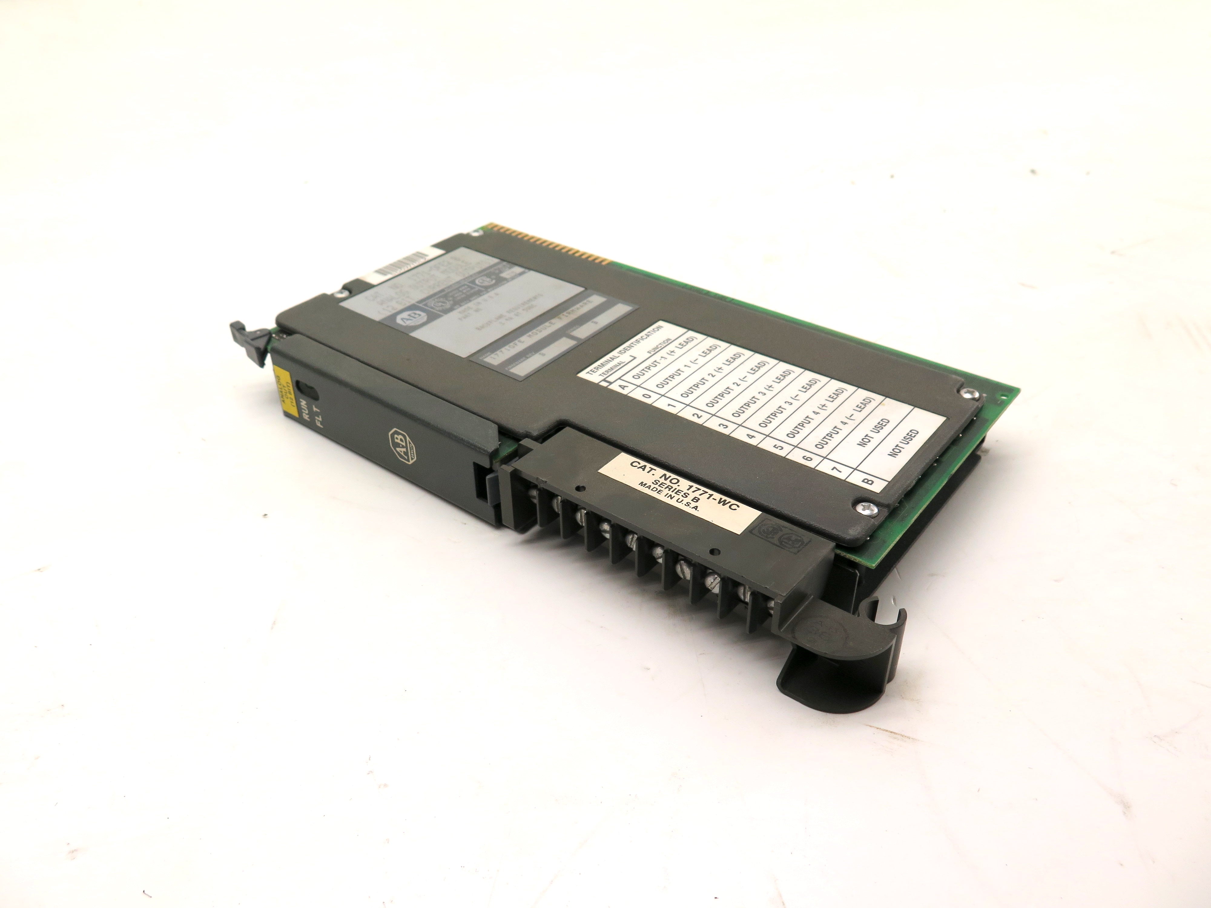 Allen-Bradley 1771-0FE2 B Analog Output Module 12 BIT Ser.B Firmware REV.B - Advance Operations