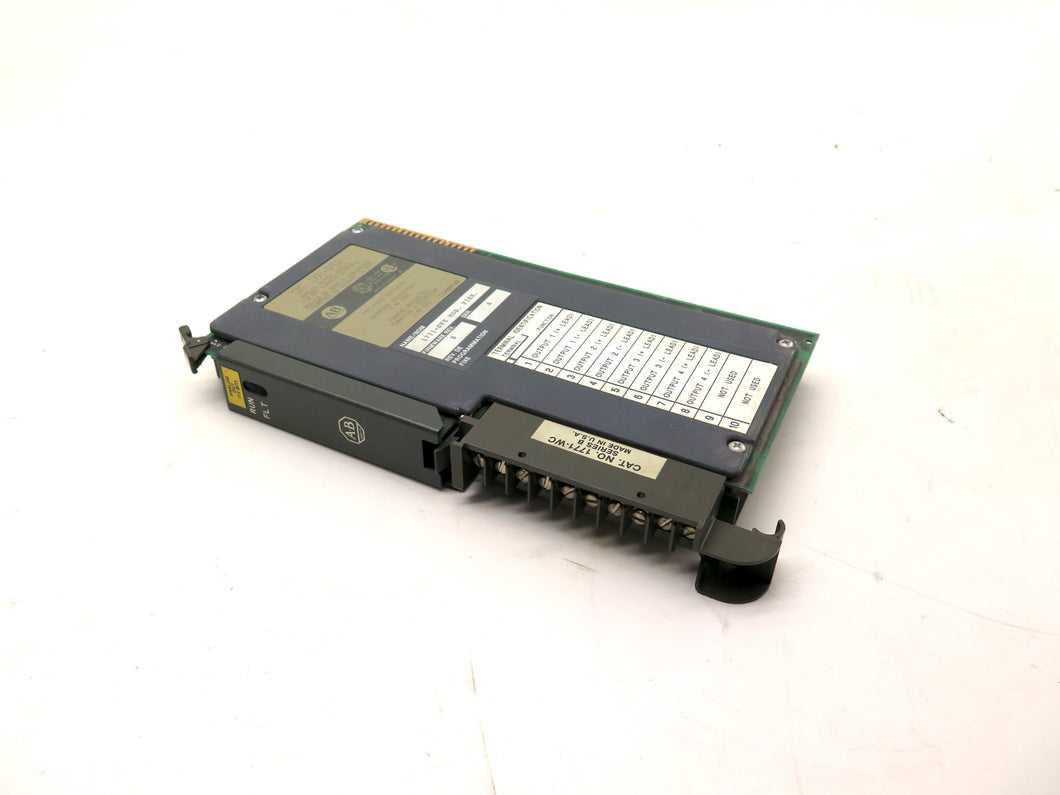 Allen-Bradley 1771-OFE2 Analog Output Module SER.A Firmware Rev. B - Advance Operations