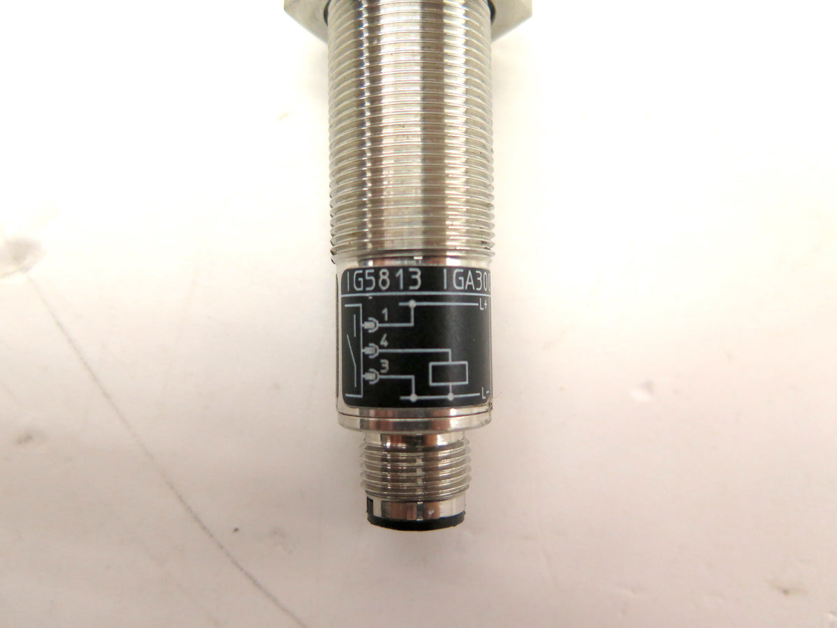 IFM / Effector IG5813 IGA3005-BPKG/V4A PhotoElectric Sensor - Advance Operations