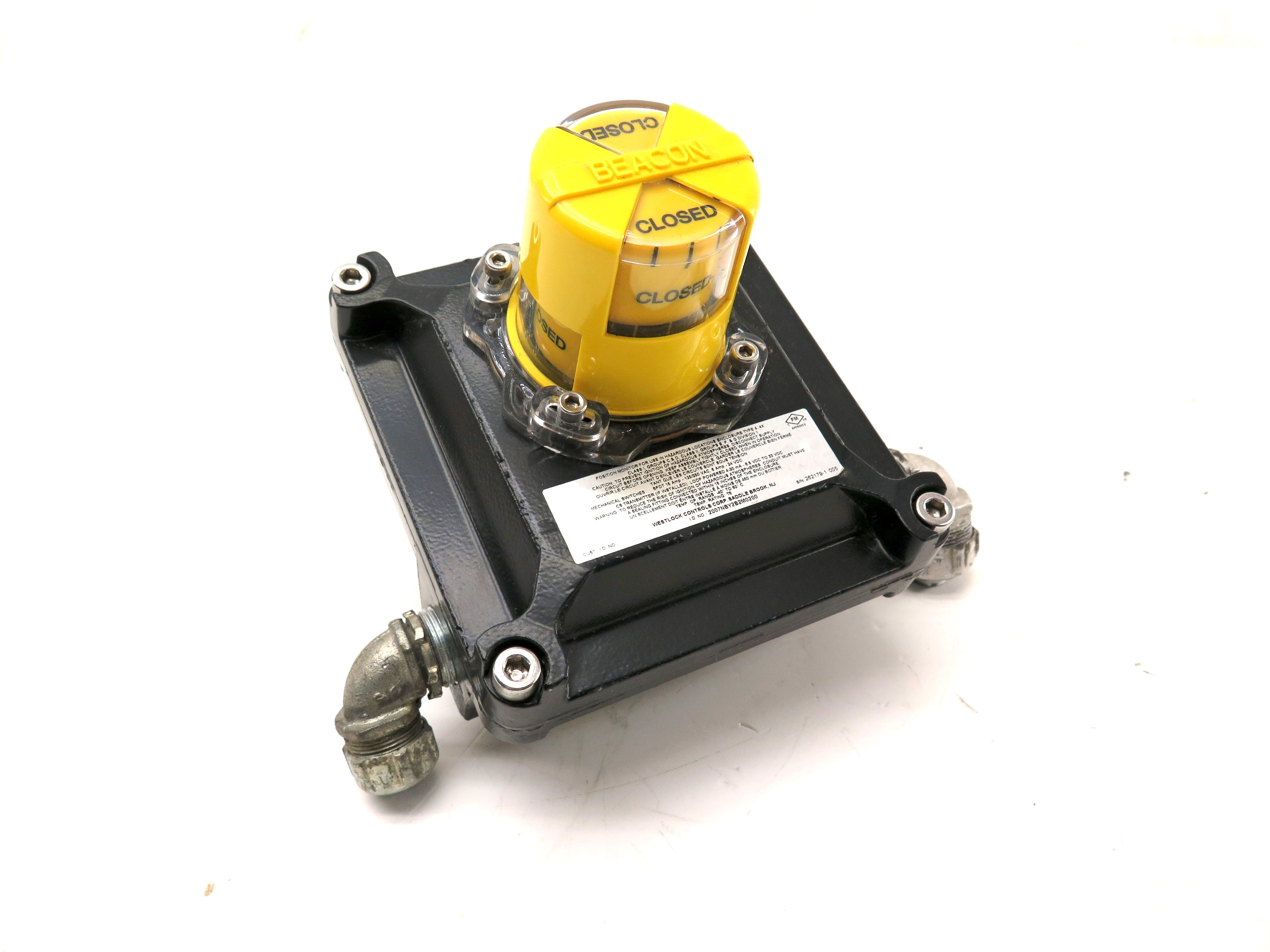 Westlock Controls 2007NBY2B2M0200 AccuTrak Rotary Position Monitor Switch 15A - Advance Operations