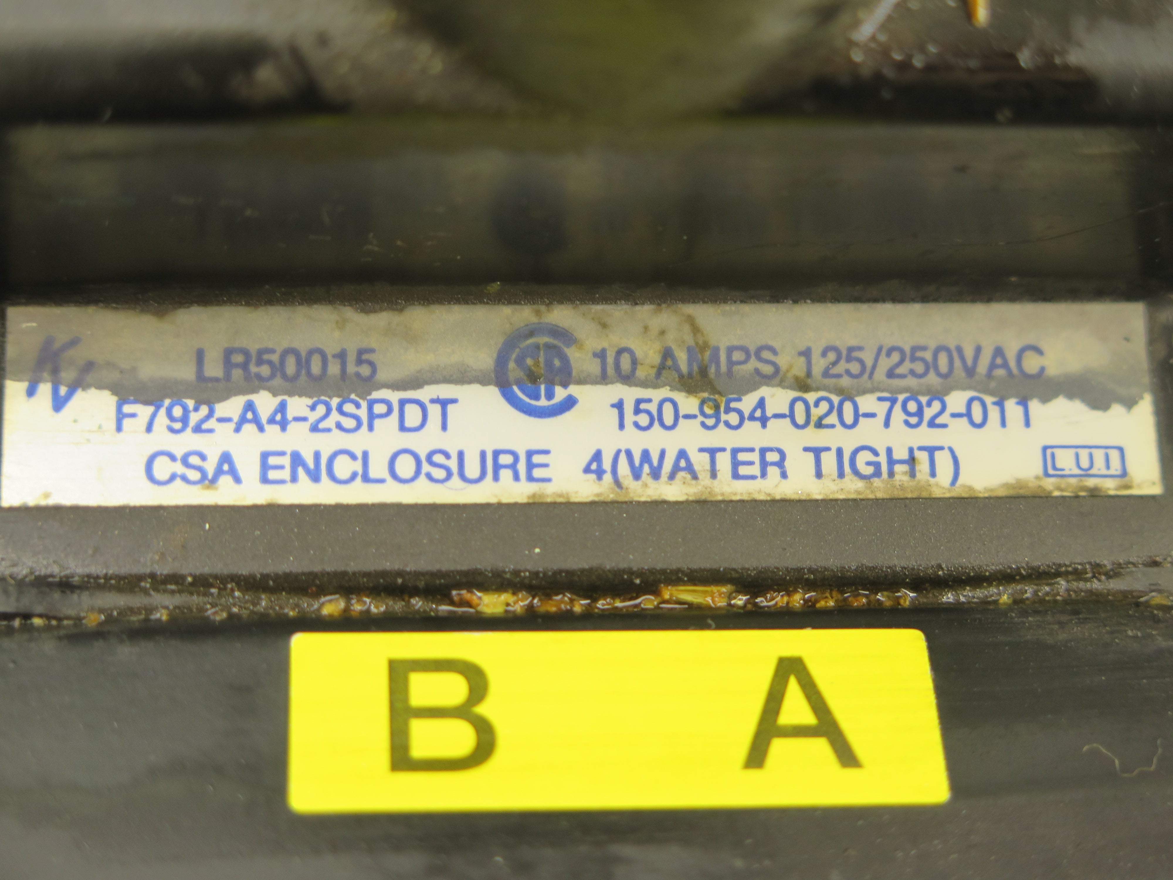Keystone F79U 006 Single Acting 80Lbs Fail Close Actuator - Advance Operations