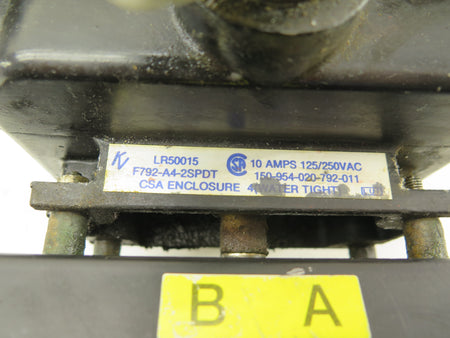 Keystone F79U 012 Single Acting Actuator 80Lbs Fail Close - Advance Operations