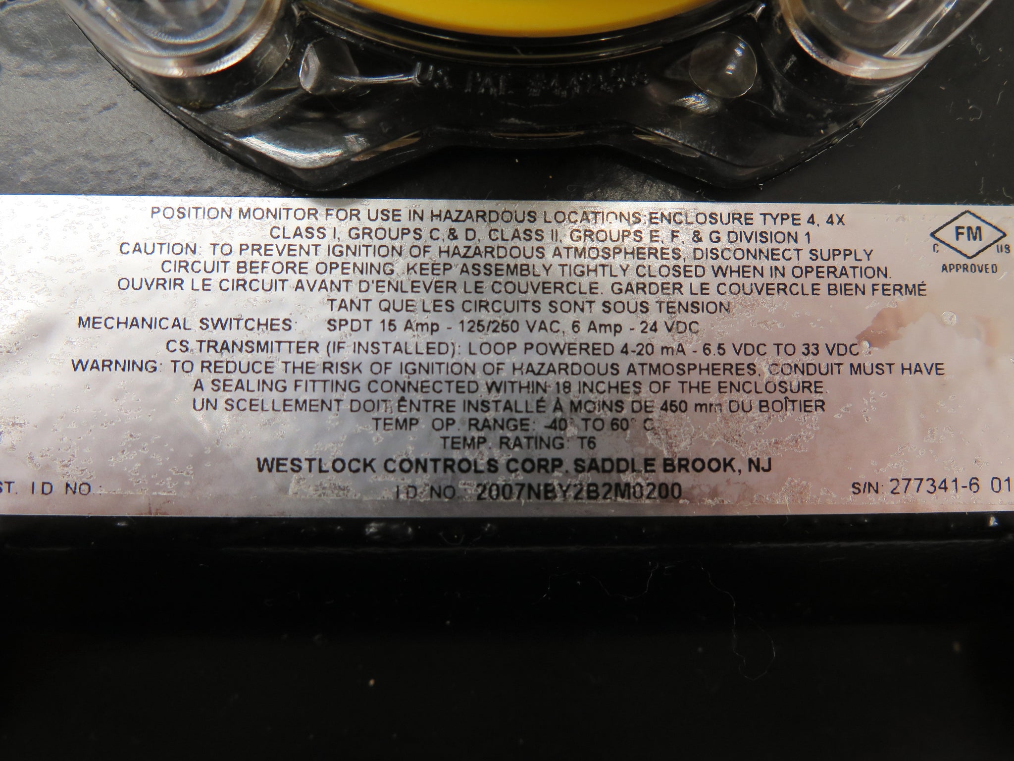 Keystone / Pentair Pneumatic Rack & Pinion Actuator F89U-014 SR08 ...