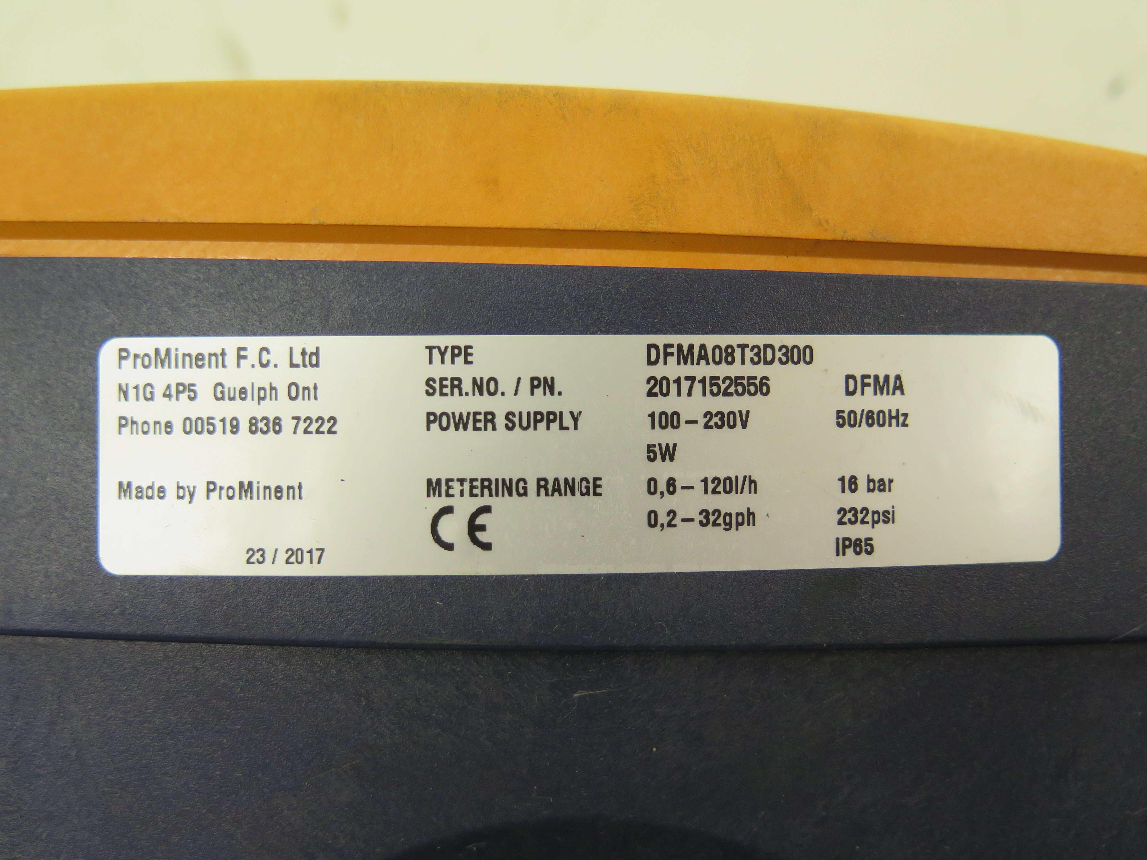 ProMinent DFMA08T3D300 DulcoFlow Ultrasonic Flow Meter - Advance Operations