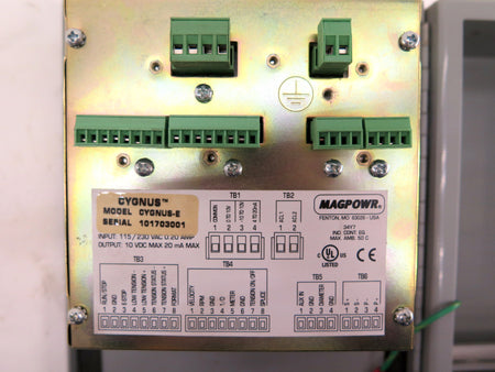 Magpowr Cygnus DIGITAL TENSION READOUT AND CONTROL Cygnus-E - Advance Operations