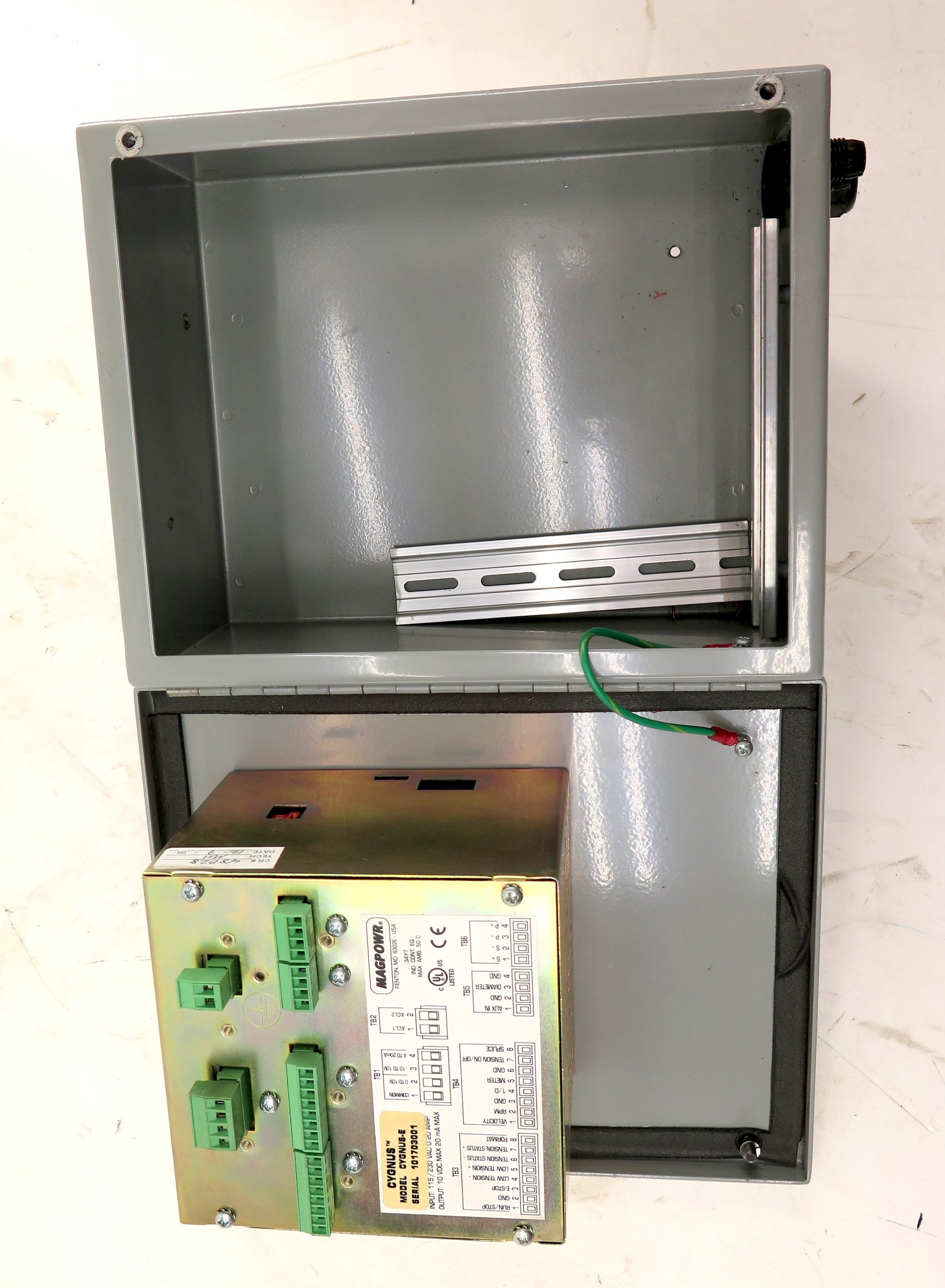 Magpowr Cygnus DIGITAL TENSION READOUT AND CONTROL Cygnus-E - Advance Operations