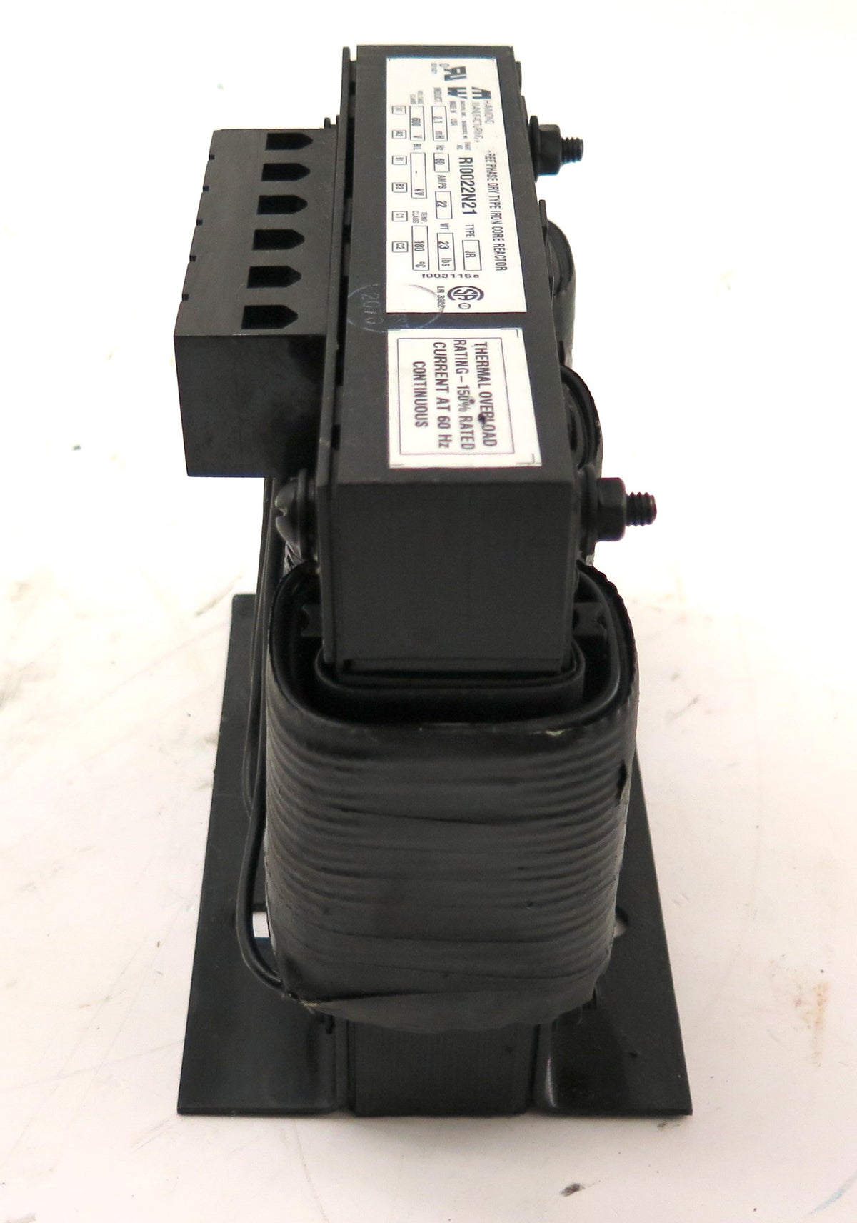 Hammond RI0022N21 Three Phase Dry Type Iron Core Reactor - Advance Operations
