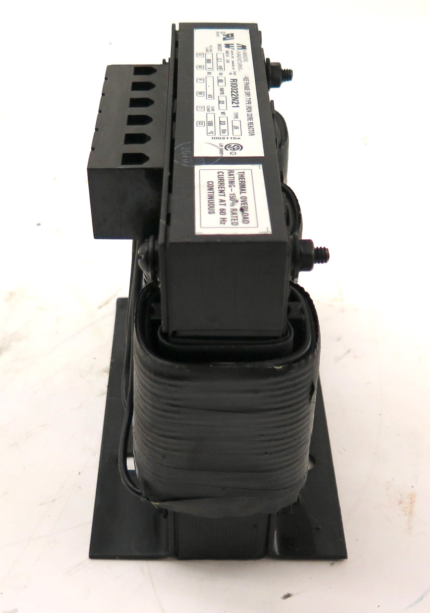 Hammond RI0022N21 Three Phase Dry Type Iron Core Reactor - Advance Operations