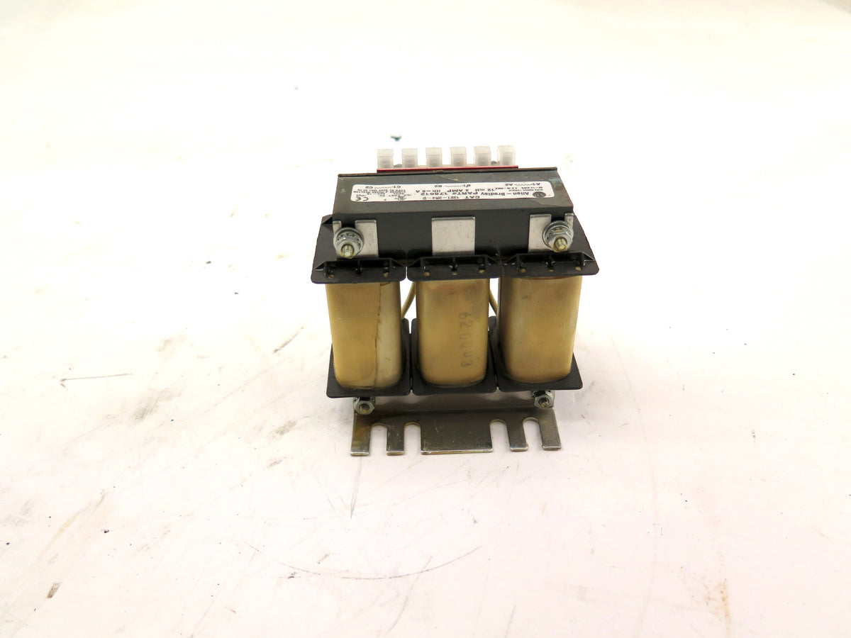 Allen-Bradley 1321-3R4-D Line Reactor 3 Phase 600V max 4A 12mH - Advance Operations