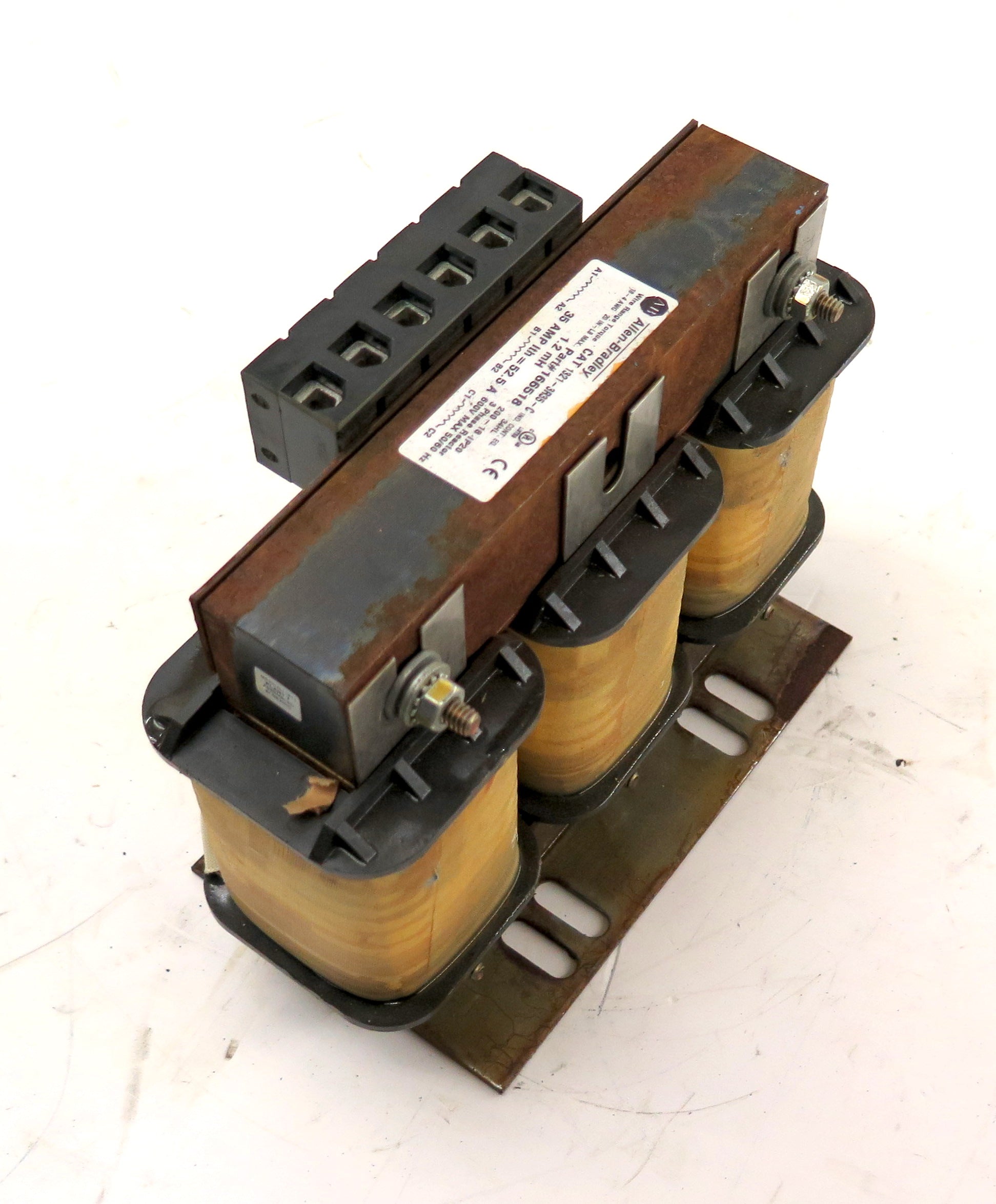 Allen-Bradley 1321-3R35-C Line Reactor 3 Phase 600v Max 52.2A 35A - Advance Operations