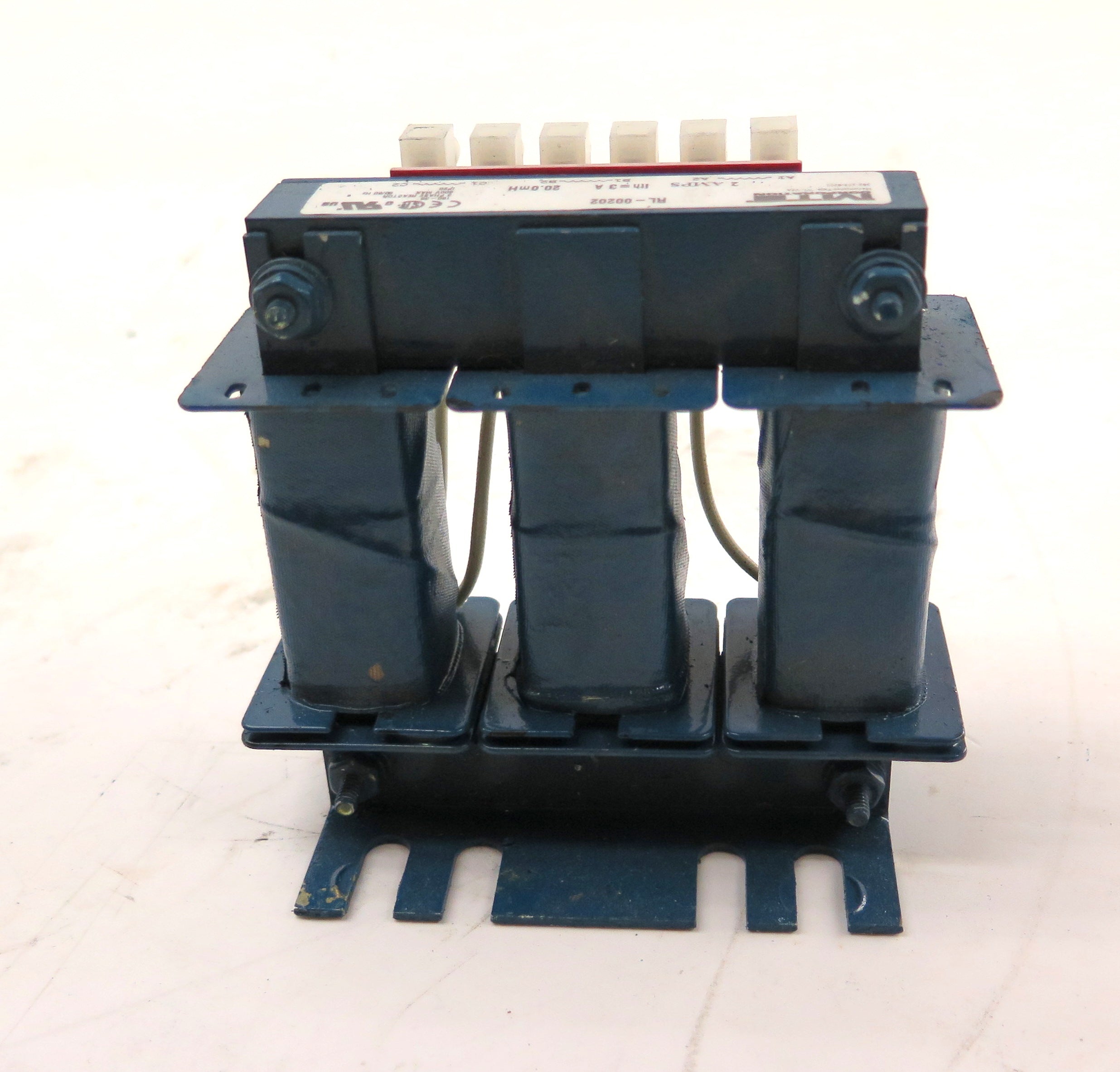 MTE RL-00202 Line Reactor 2A 20.0mH 3 Phase 600Vmax - Advance Operations