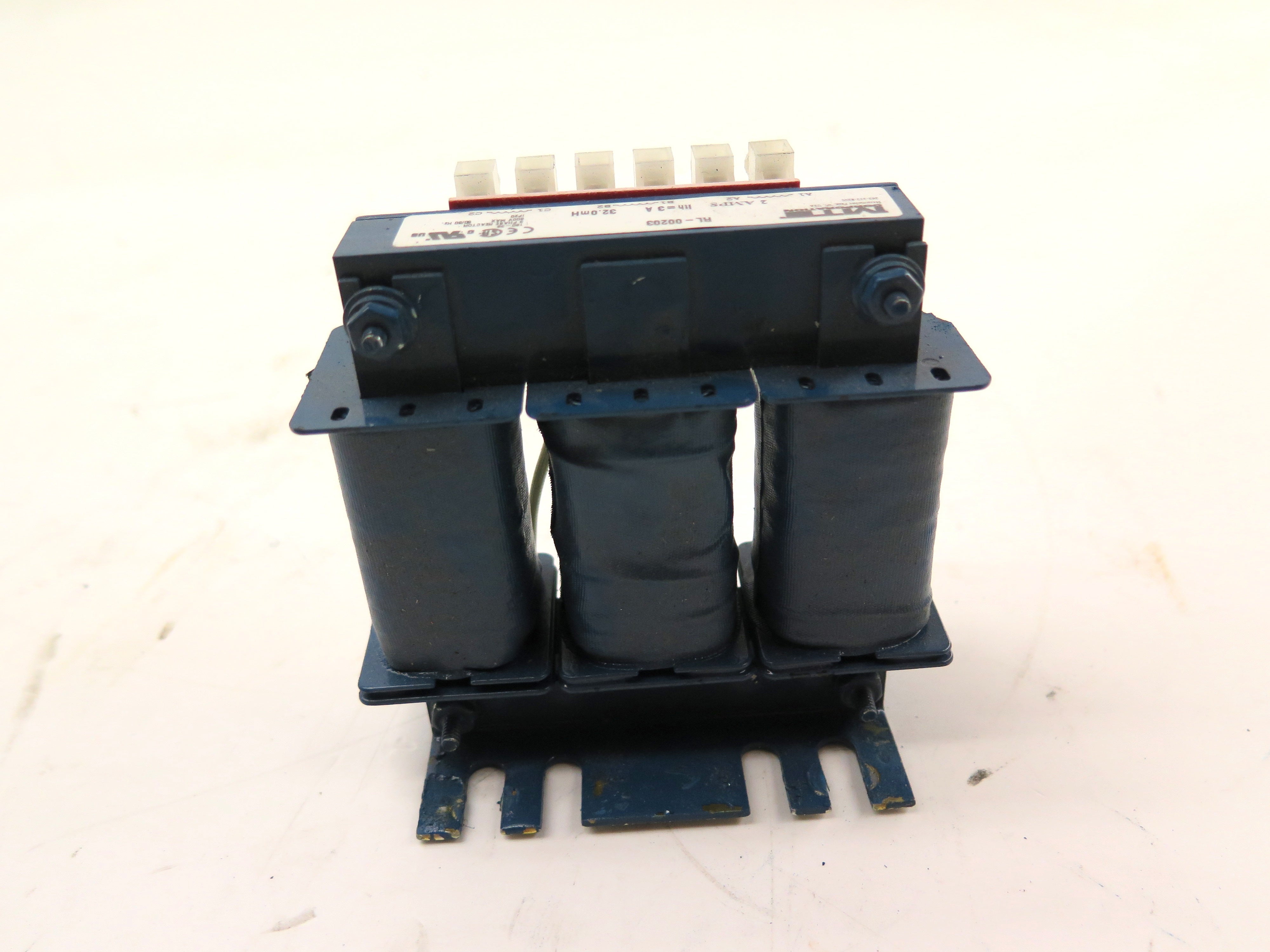 MTE RL-00203 Line Reactor 3 Phase 32.0mH 2A 600Vmax - Advance Operations