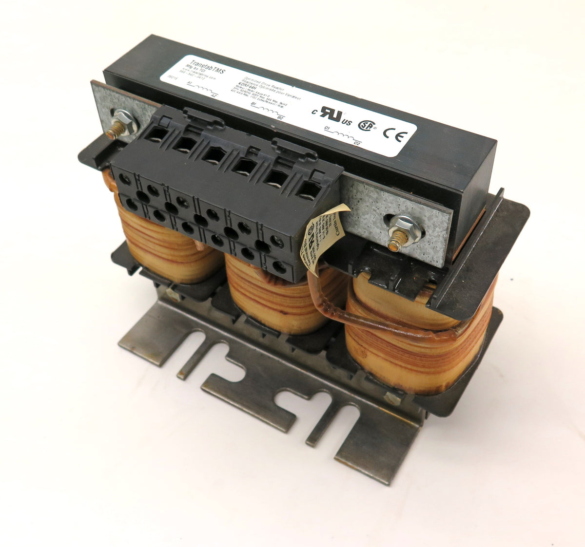 TransfabTMS KDRF44H Line Reactor 41A 3 Phase 600V max - Advance Operations