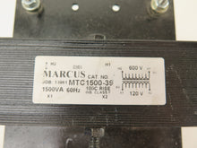 Load image into Gallery viewer, Marcus MTC1500-39 Transformer 600Vac to 120Vac 1500VA - Advance Operations
