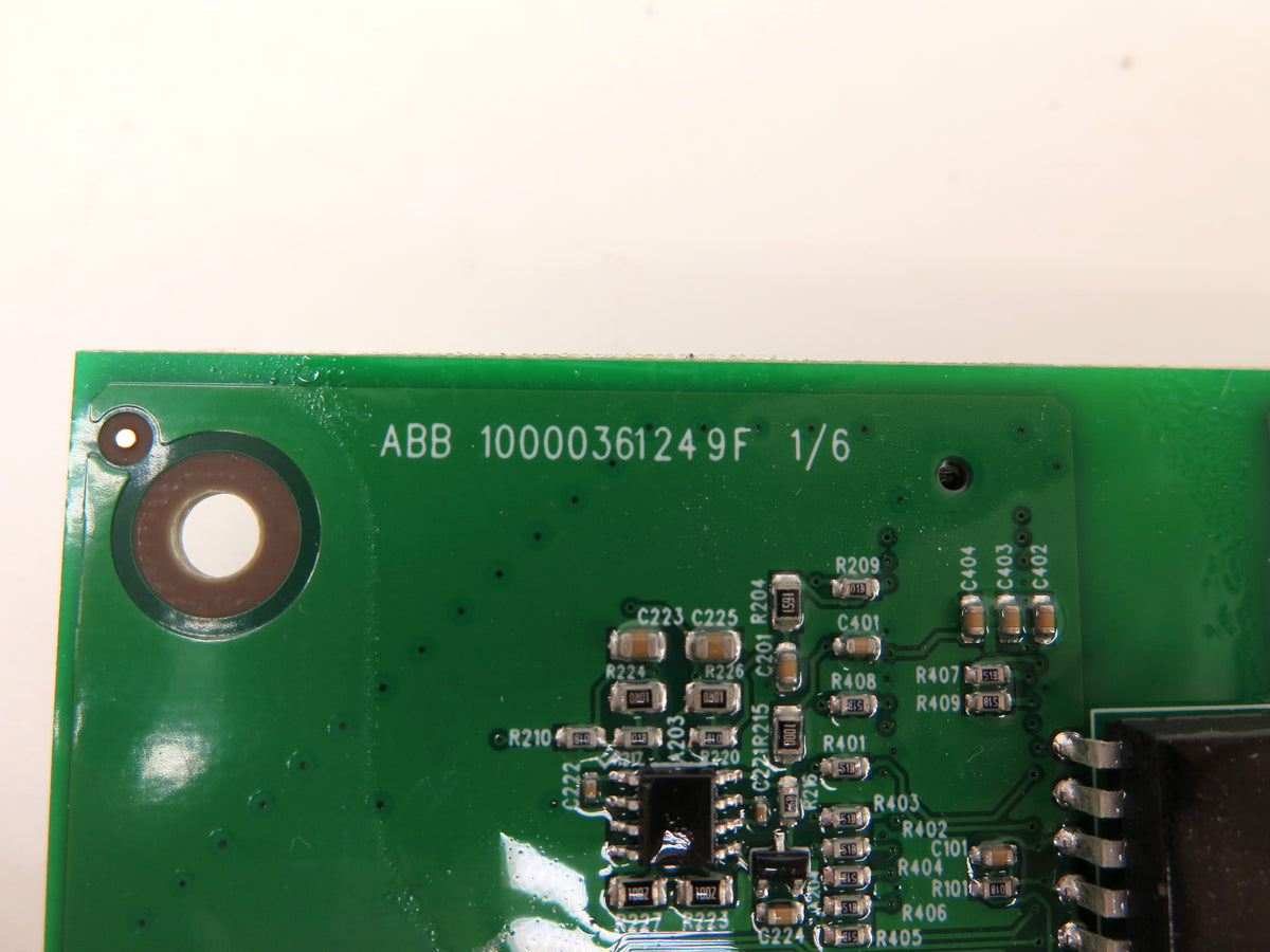 ABB 10000361249F 1/6 Control Board For AC Drive - Advance Operations