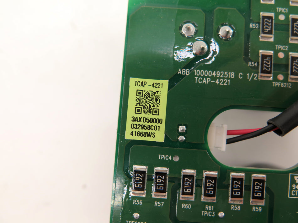 ABB TCAP4221 Capacitor Control Board - Advance Operations