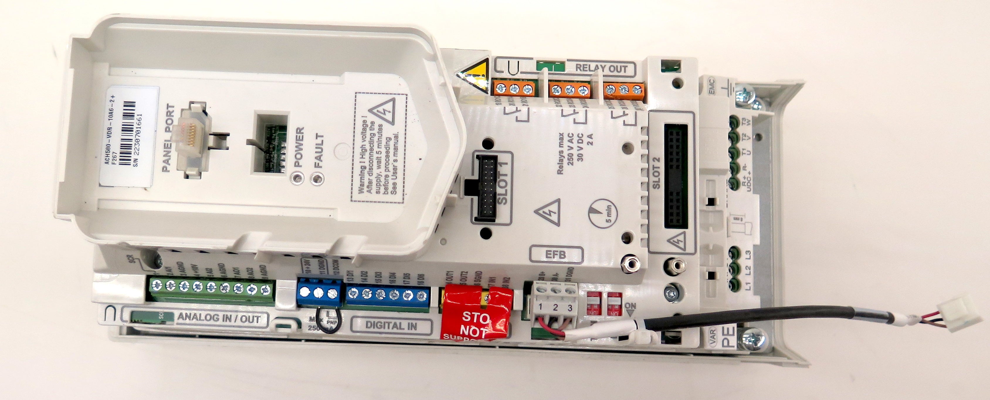 ABB ACH580-01-10A6-2 AC Drive 208-240Vac 10.6-9.6 3HP / 4.2KVA - Advance Operations