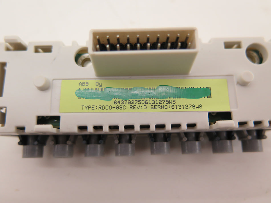 ABB RDCO-03C REV. D Fiber Optic Communication Module - Advance Operations