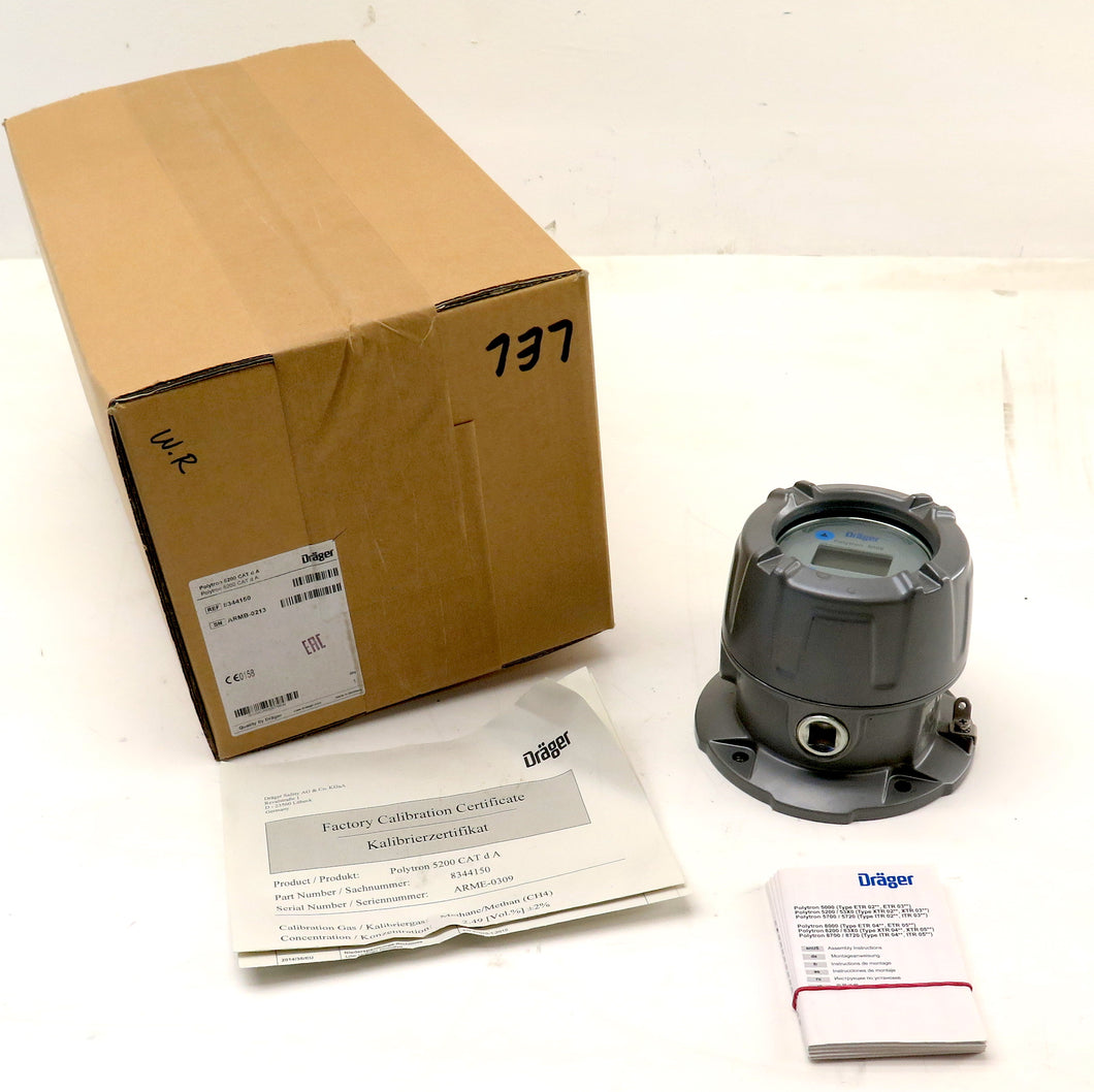Drager / Draeger Polytron 5000 5200 Gas Detector 8344150 NEW IN SEALED BOX - Advance Operations
