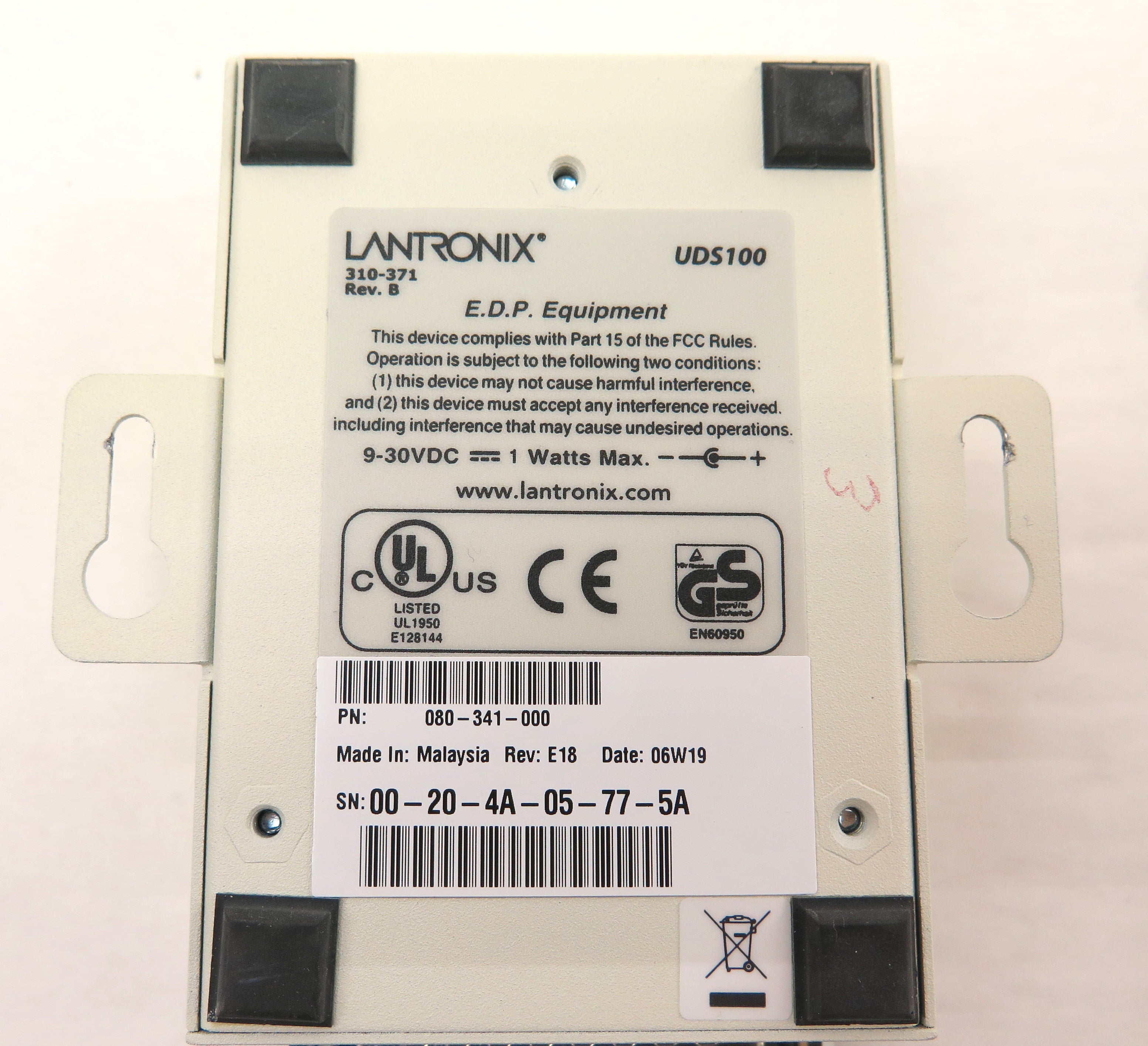 Lantronix 310-371 / USD100 Device Server Ethernet External Module - Advance Operations