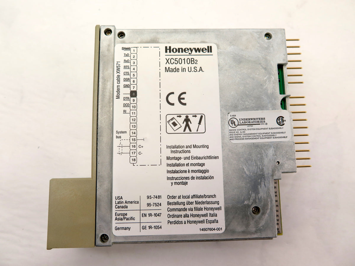 Honeywell XC5010B2 CPU Module Control - Advance Operations