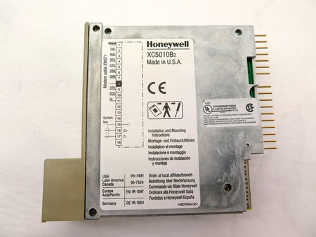 Honeywell XC5010B2 CPU Module Control - Advance Operations