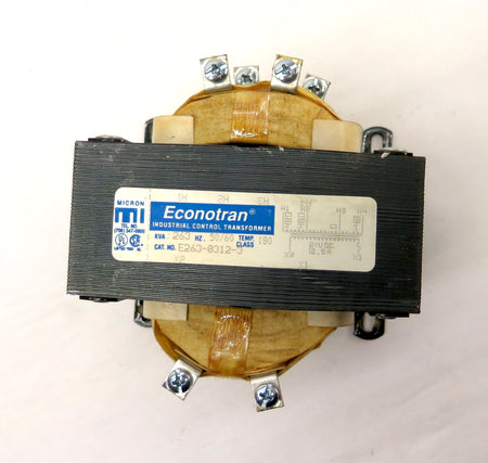 Econotran E263-01312-3 Industrial Control Transformer 263KVA 21Vdc - Advance Operations