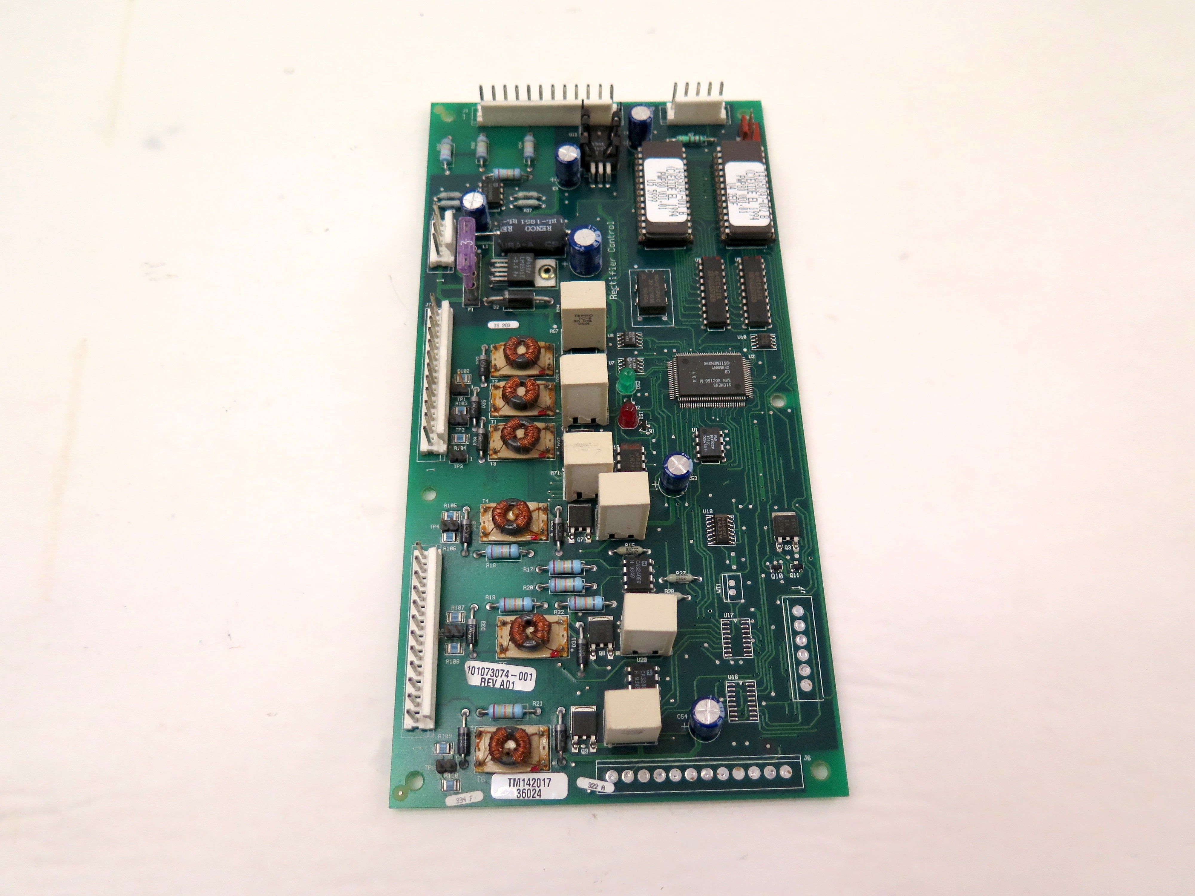 Powerware 101073074-001 Rev. A01 Rectifier Control PCA Board - Advance Operations