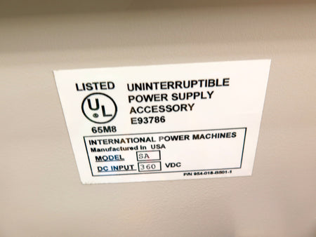 Powerware BMA Controller Model SA / Uniterruptible Power Supply E93786 - Advance Operations