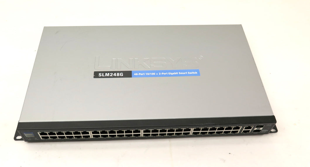 Linksys SLM248G 10/100Mbs 48-Port Smart Ethernet Switch 2x 1 Gb SFP - Advance Operations