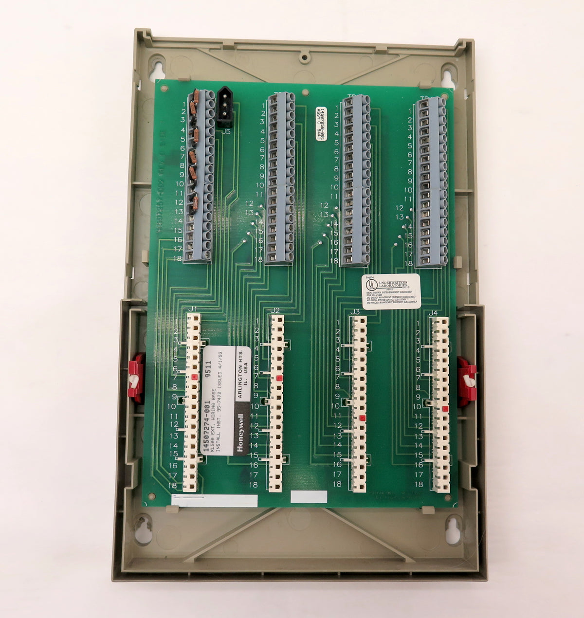 Honeywell 14507274-001 XL500 Ext. Wiring Base - Advance Operations