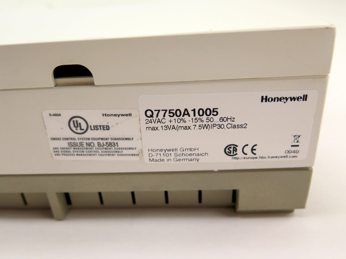 Honeywell Q7750A1005 Excel 10 Zone Manager - Advance Operations