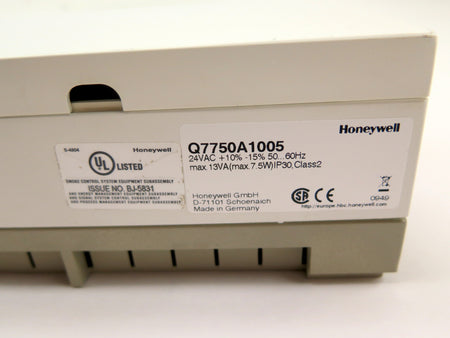 Honeywell Q7750A1005 Excel 10 Zone Manager - Advance Operations