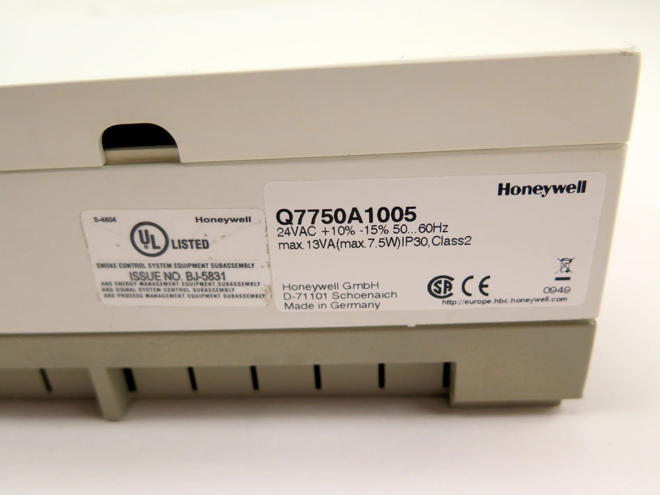 Honeywell Q7750A1005 Excel 10 Zone Manager - Advance Operations