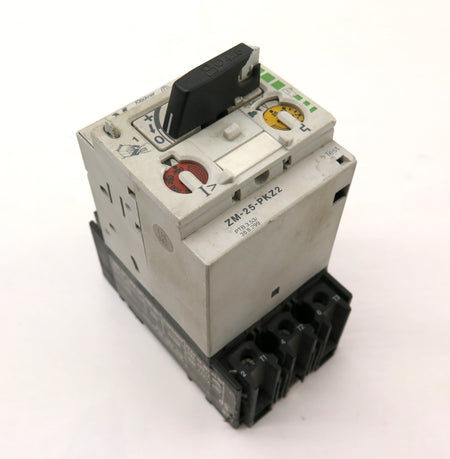 Klockner Moeller PKZ 2-SP / ZM-25-PKZ2 Motor Starter Module Overload - Advance Operations