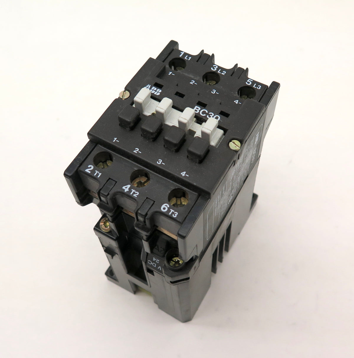 ABB BC30C*EX Contactor 600Vmax 30HP Relay 24V Coil - Advance Operations