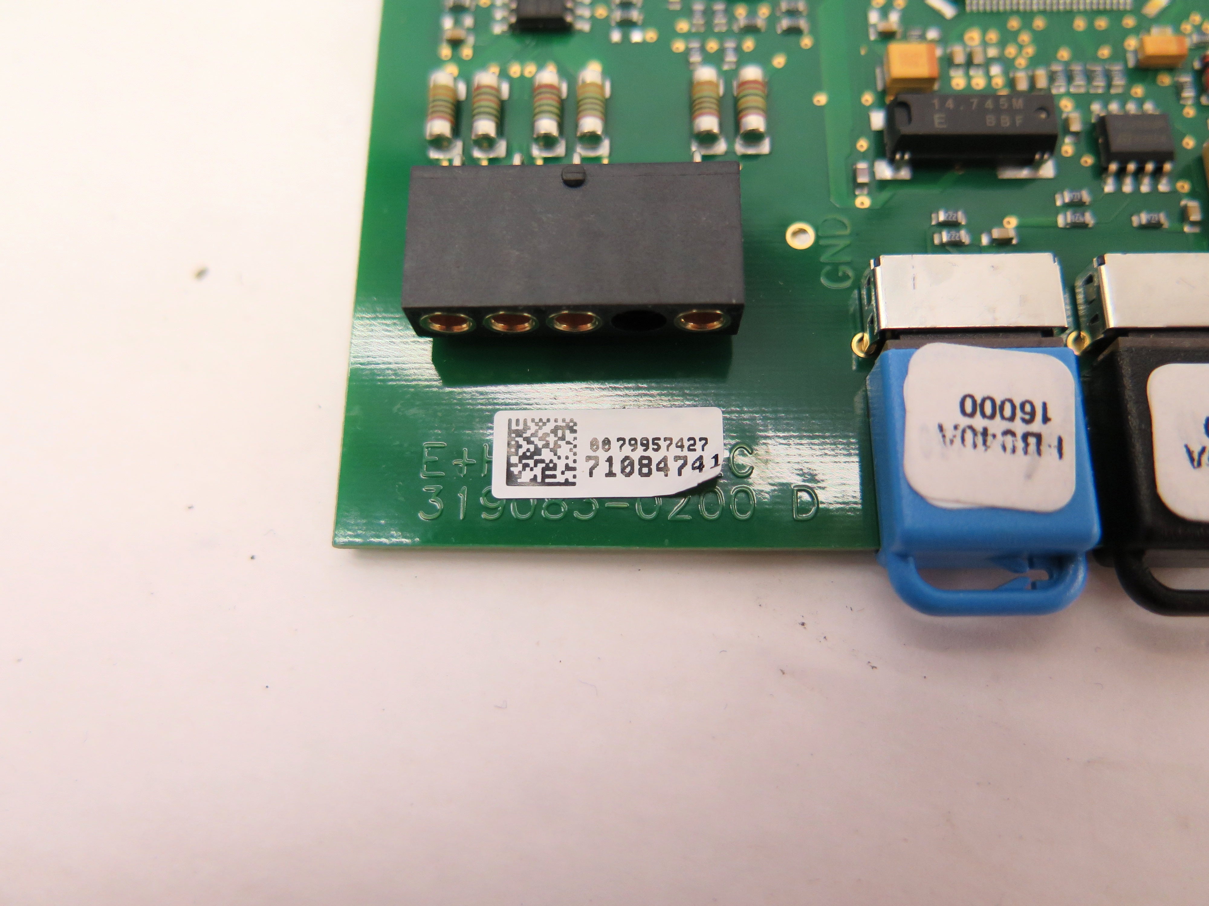 Endress + Hauser 319083-0200 D Amplifier Board - Advance Operations
