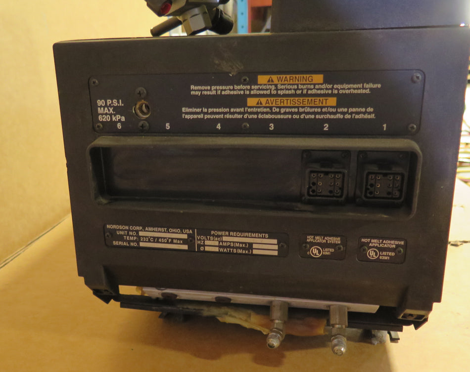 Nordson 3500V-1EAP2F Hot Melt Glue Machine 200-240Vac - Advance Operations